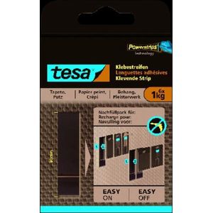 Tesa klevende strip voor behang en pleister
