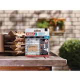 Tesa Klevende schroef - Voor steen en baksteen - belastbaar tot 5 kg - 2 stuks