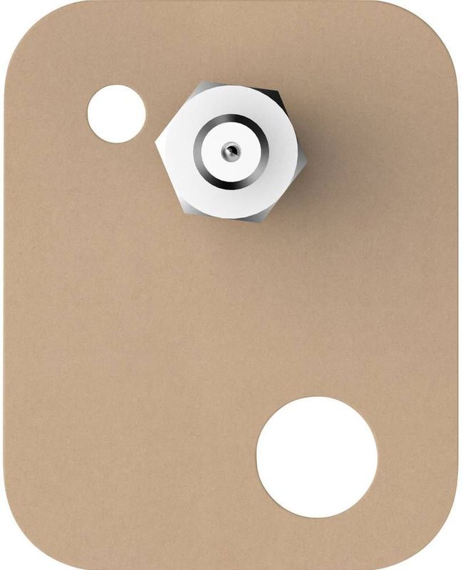 Tesa Klevende schroef - Voor steen en baksteen - belastbaar tot 5 kg - 2 stuks