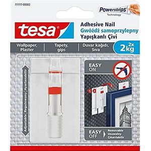 tesa 77770-00002-00 Verwijderbare lijm 4 Kleur: wit