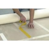 tesa - EXTRA STRONG Bevestigingstape - Oranje - 10 m x 50 mm - 1 stuk