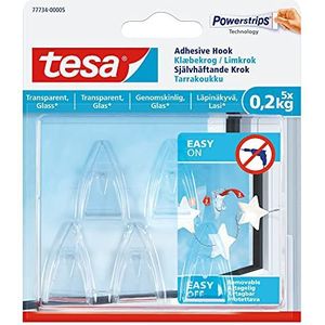 tesa Powerstrips Haak 0,2kg Transparant