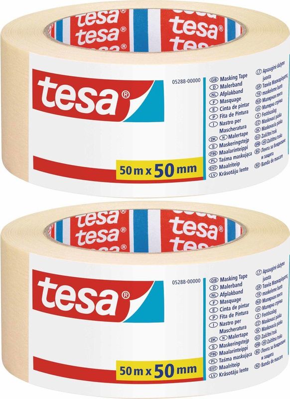 Maler-Kreppband Universal 50mmx50m beige