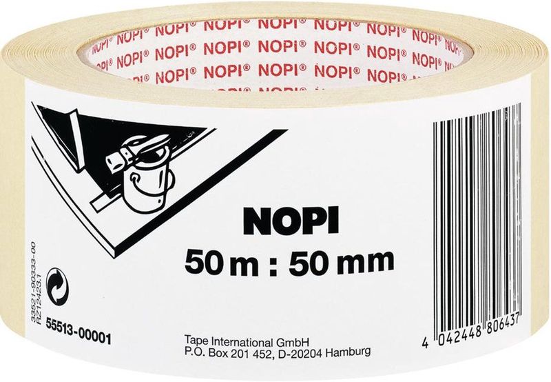 Nopi - Afplakband - 50m x 50mm