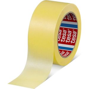 tesa - PRECISION - Maskeertape - Geel - 50 m x 50 mm - 1 stuk