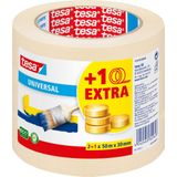 Tesa - Universal Masking Tape - Afplaktape - 50m x 30mm - 3 Stuks