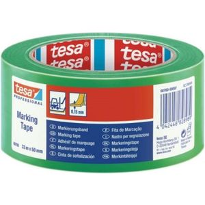 Markeringstape Tesa 60760 PVC 50mmx33m groen