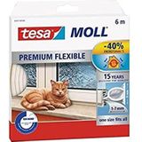 Tesamoll - Premium Flexibele Afdichting - Wit - Siliconen - 6 m x 9 mm