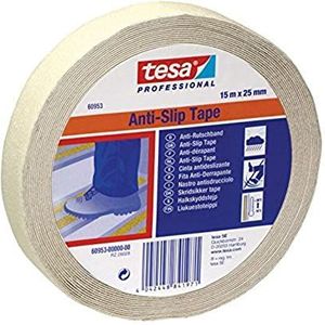 tesa 60953-00000-00 Anti-sliptape tesa Professional Fluorescerend (oplichtend) (l x b) 15 m x 25 mm 1 stuk(s)