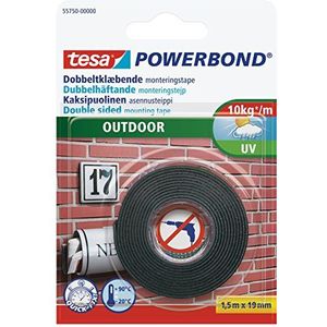 tesa - Powerbond Outdoor - Buitentape - Transparant - Weerbestendig