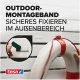 Tesa Montagetape Outdoor Dubbelzijdig Klevend Zwart 1,5m x 1,9cm