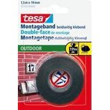 Tesa Powerbond Outdoor dubbelzijdige tape 19 mm x 1,5 m