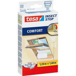 Tesa vliegenhor Insect Stop comfort dakramen (120 x 140 cm, wit)