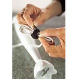 TESA On & Off 55239-00-00 Klittenband kabelbinder Om te bundelen Haak- en lusdeel (l x b) 5000 mm x 10 mm Zwart 1 stuk(