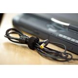 TESA On & Off 55239-00-00 Klittenband kabelbinder Om te bundelen Haak- en lusdeel (l x b) 5000 mm x 10 mm Zwart 1 stuk(