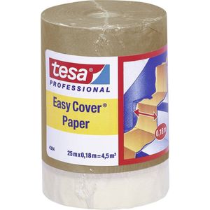 tesa - Easy Cover - Afdekpapier - Lichtbruin - 25 m x 18 cm - 1 stuk