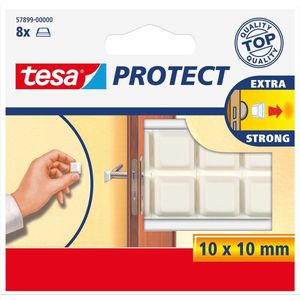 Anti-slip en geluiddemper Tesa 57898 rond transparant | 20 stuks