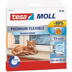 Tesa Moll Premium Flexible Tochtstri - 6  - Transparant