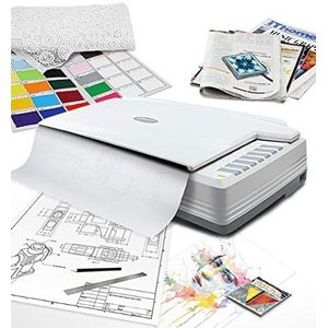 Plustek OpticPro A320E - Flatbed-scanner - CCD - A3 - 800 dpi - op til 2500 scanninger pr. dag - USB 2.0