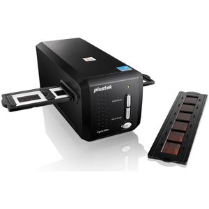 Plustek OpticFilm 8200i SE Negatiefscanner, Diascanner 7200 dpi Stof- en krasverwijdering: Hardware