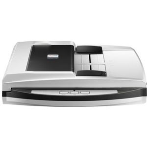 Plustek SmartOffice PL4080 ADF Flatbed-/ADF-scanner 600 x 600 DPI A4 Zwart, Grijs