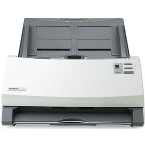 Plustek SmartOffice PS406U Plus ADF-scanner 600 x 600 DPI A4 Grijs, Wit