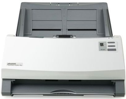 Plustek SmartOffice PS406U Plus ADF-scanner 600 x 600 DPI A4 Grijs, Wit