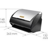 Plustek SmartOffice PS186 scanner ADF-scanner 600 x 600 DPI A4 Zwart, Zilver