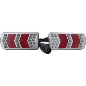 Berger & Schröter Aanhangerverlichtingsset 13-polig Knipperlicht, Achterlicht, Kentekenverlichting, Achteruitrijlicht,