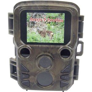 Berger & Schröter Mini Wildcamera 20 Mpix Black LEDs, Low Glow LEDs, Timelapsevideo Camouflage