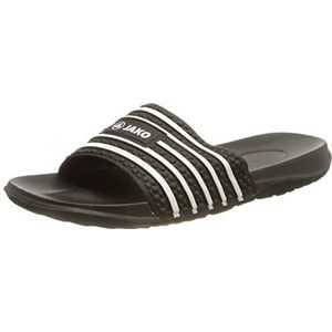 JAKO Jakolette II 5730 Badslippers voor kinderen, uniseks, zwart/wit, maat 32