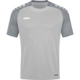 JAKO - Prestaties Van T-Shirts, Uniseks-Kind, Zachtgrijs/Steengrijs, 152