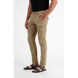 Lerros - Cargo Broek - Groen - Stretch - Modern Fit