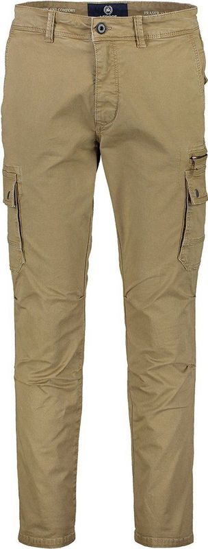 Lerros - Cargo Broek - Groen - Stretch - Modern Fit