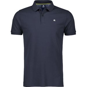 Lerros - Poloshirt - Grijs - Met Stijlvol Borduursel op Borsthoogte