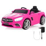 Jamara Accuvoertuig Mercedes-Benz SL 400 Roze 12V