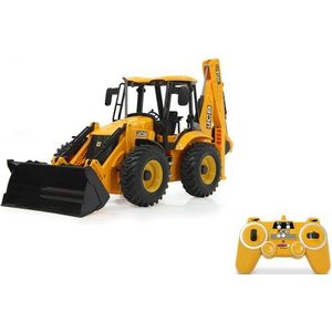 Jamara Radiografische Jcb Backhoe Loader 1:20 Geel