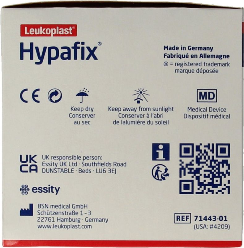 Hypafix 10 M X 5 Cm