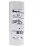 Strappal - S - Niet-rekbare Occlusiewindel - 2,5 cm x 10 m - 8 Stuks