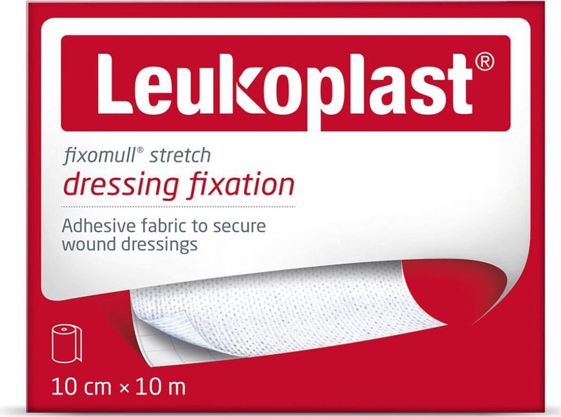 Fixomull - Stretch - Rekverband - Wit - 10 m x 10 cm