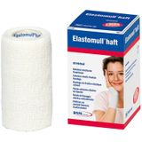 Elastomull Haft - Rekverband - Wit - Viscose Polyamide Katoen - 4m x 4cm