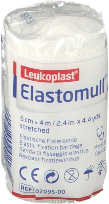 BSN Medical - Elastomull Fixatiewindsel - Rekbaar - Huidvriendelijk - 6cm x 4m