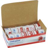 Leukoplast, hechtpleister met klemring 2,5cm x 5m, doosje 12 stuks