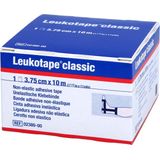 Tensoplast - Leukotape - Verbandhechter - Wit - Zelfklevend - 10 m x 3,75 cm