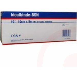 BSN - Ideaal Zwachtel - 5m x 10cm - 10 Rollen - Latexvrij Katoen