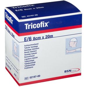 Tricofix - Buisverband - Wit - 8cm x 20m - 100% Katoen