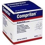 Comprilan - Compressiezwachtel - 5 m x 6 cm - Katoen - Latexvrij