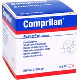 Comprilan - Compressiezwachtel - 5 m x 6 cm - Katoen - Latexvrij