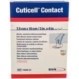 Cuticell Contact Siliconen Wondlaag 5 x 7,5 cm 5 Stuks - Zachte Bescherming