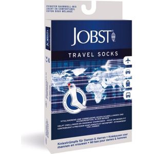 Jobst - Travel Socks - Zwart - Compressiekousen - Maat 39-40